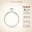 Nhẫn Cầu Hôn Tierra Veil Kiss BCH7109 Vàng 10K/ 14K/ 18K Dành Cho Cặp Đôi, Nhẫn Hẹn Ước