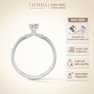 Solid Gold Engagement Ring by Tierra Diamond Jewelry