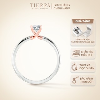 Solid Gold Engagement Ring by Tierra Diamond Jewelry