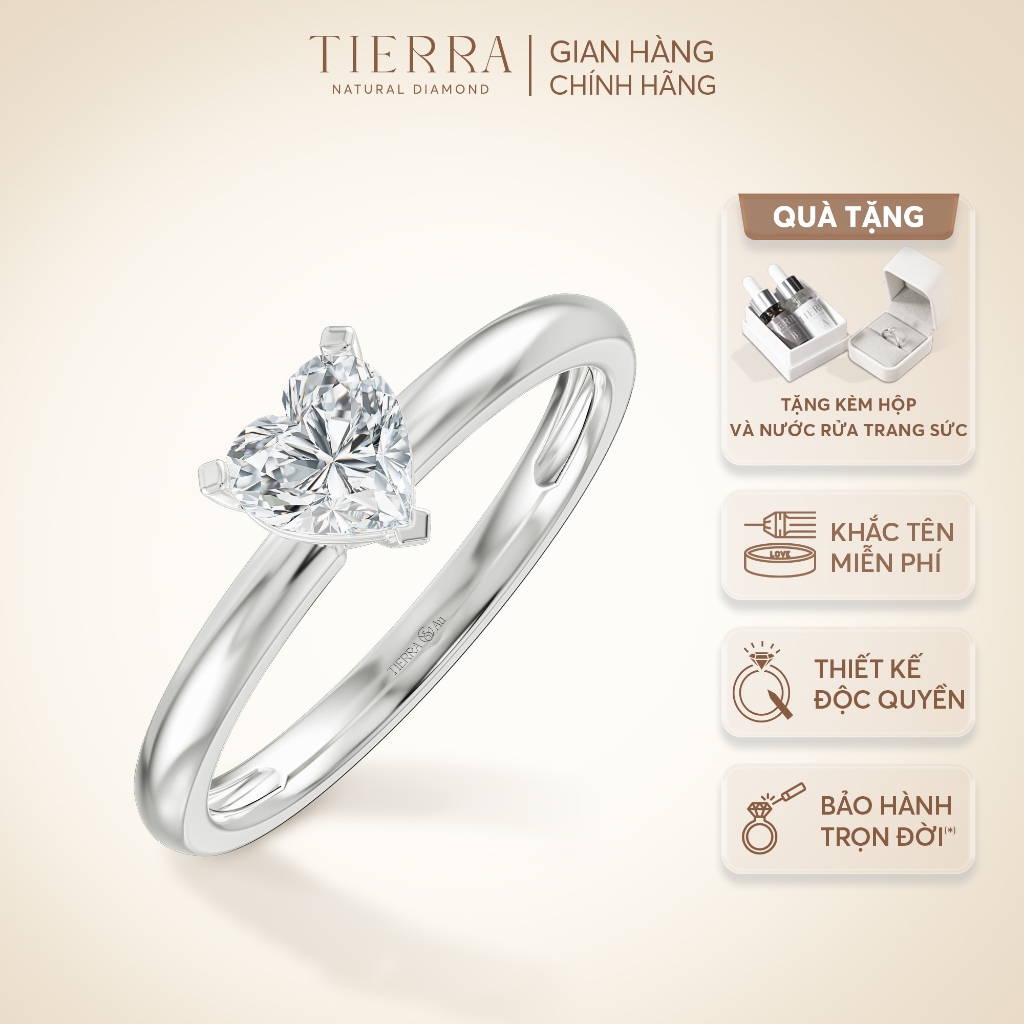 [CHAT TRƯỚC KHI ĐẶT] Nhẫn cầu hôn Tierrra NCH8405 Vàng 14K 18K, nhẫn hẹn ước