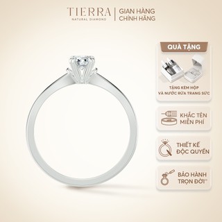 Solid Gold Engagement Ring by Tierra Diamond Jewelry