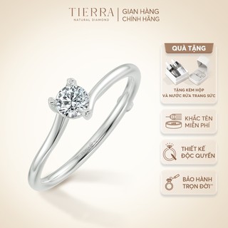 Women's Solid Gold Engagement Ring by Tierra Diamond Jewelry