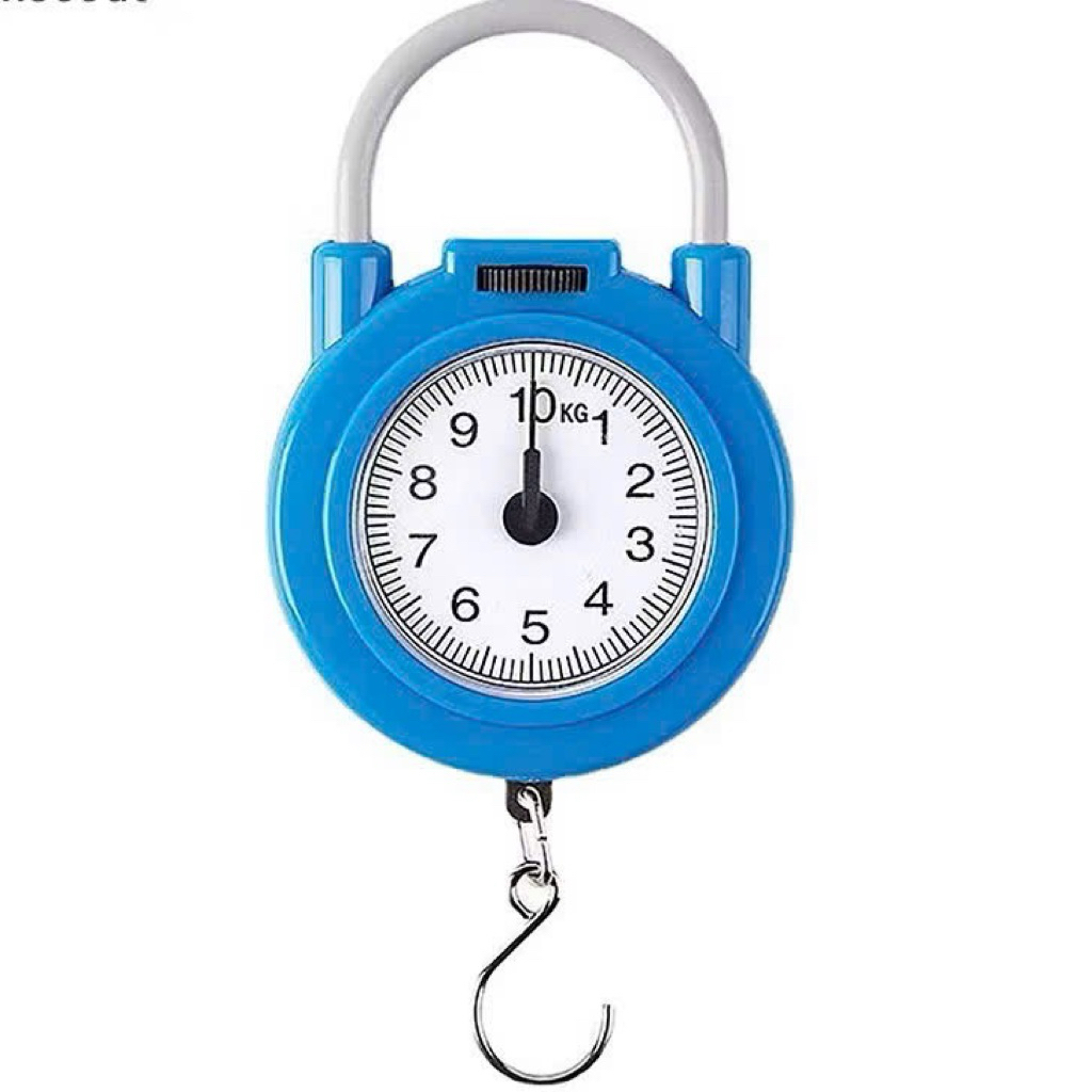 Cân cầm tay mini 10kg móc treo lò xo cơ học