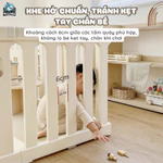 Quây Cũi Nhựa Cho Bé Pakey Mẫu Mới Cao Nhất 65cm, Quây Cũi Phong Cách Nhật Bản Dày Dặn Chắc Chắn White House — ảnh 4