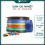 Gen co nhiệt cách điện 5 mét đen đỏ trong suốt bọc pin nhỏ chất lượng tốt.