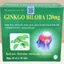 Viên Uống Bổ Não Ginkgo Biloba 120mg - Hoạt Huyết Dưỡng Não, Giảm Đau Đầu, Chóng Mặt (Hộp 100 Viên)