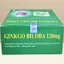 Viên Uống Bổ Não Ginkgo Biloba 120mg - Hoạt Huyết Dưỡng Não, Giảm Đau Đầu, Chóng Mặt (Hộp 100 Viên)