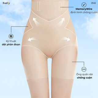 [CHÍNH HÃNG CAO CẤP] Quần lót gen Feelsy, quần định hình cao cấp, nâng mông, co giãn thoải mái, kháng khuẩn QS22
