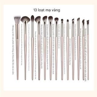 Bộ 13 Cọ Trang Điểm Mắt Chuyên Nghiệp - Cọ Đánh Phấn Mắt Nhỏ Gọn Tiện Lợi Cho Bạn Nữ