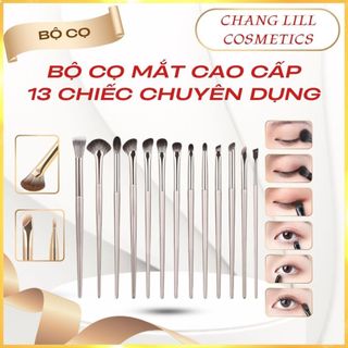 Bộ 13 Cọ Trang Điểm Mắt Chuyên Nghiệp - Cọ Đánh Phấn Mắt Nhỏ Gọn Tiện Lợi Cho Bạn Nữ
