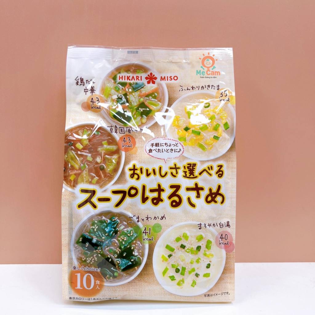 Miến ăn liền ngũ vị Hikari Miso Nhật Bản  thơm ngon, hấp dẫn. Cho bé từ 12 tháng tuổi