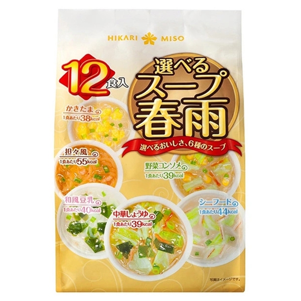 Miến ăn liền ngũ vị Hikari Miso Nhật Bản  thơm ngon, hấp dẫn. Cho bé từ 12 tháng tuổi