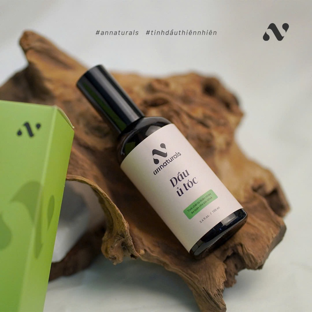Dầu ủ tóc thiên nhiên 100ml | Dành cho tóc bị khô cứng, tóc yếu và gẫy rụng