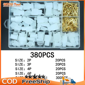 Set 380 Đầu Nối Dây Điện Chất Lượng Cao 2P / 3P / 4P / 6P