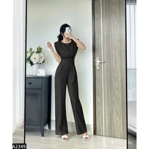 Jumpsuit sát nách cổ tròn 3 màu A2349