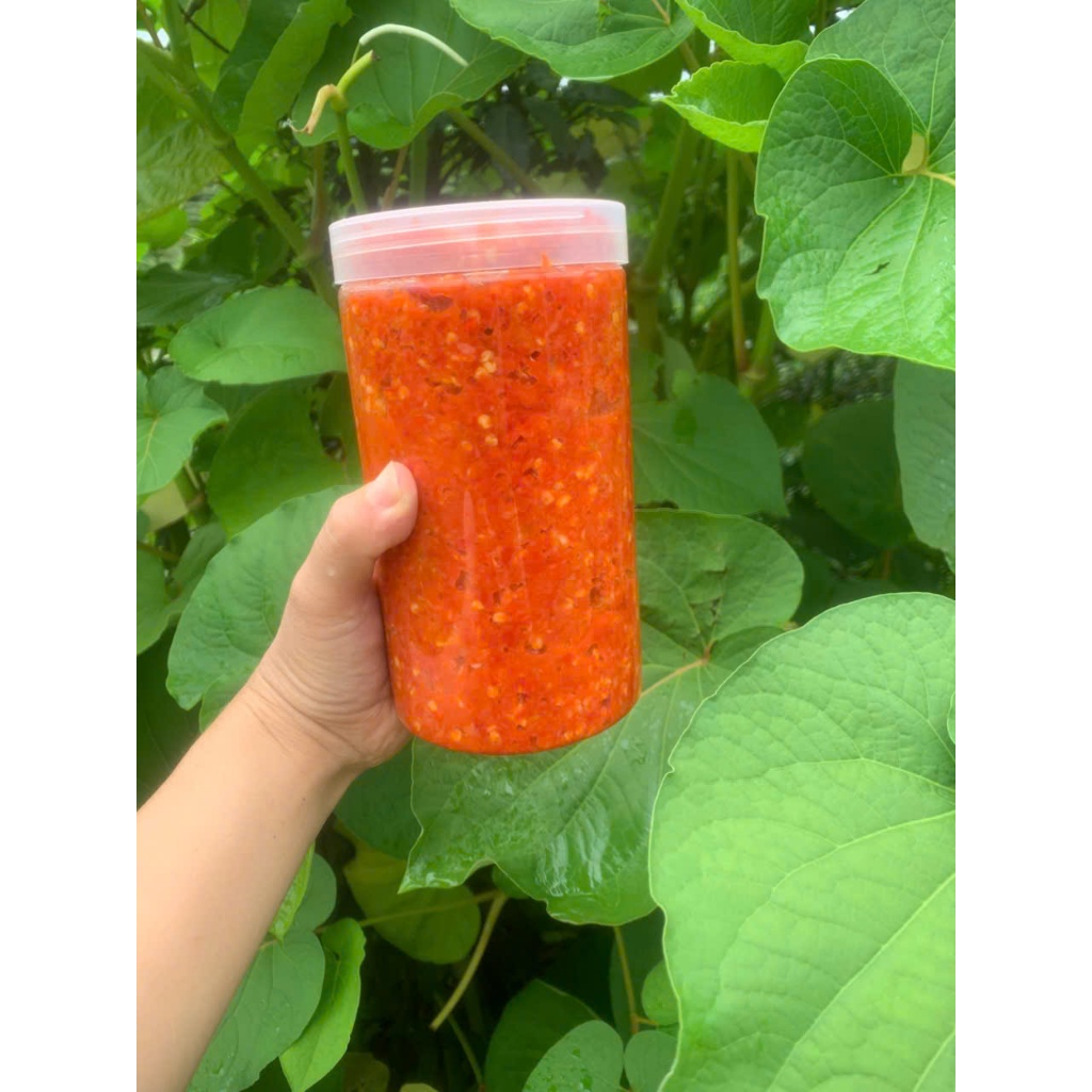 Ớt Trung Đoàn Xay muối tỏi siêu cay 150g/200g/1500g
