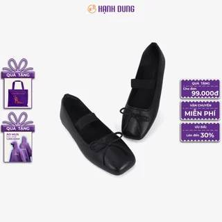 Giày Búp Bê Hạnh Dung Mũi Vuông Nơ HD0924AS