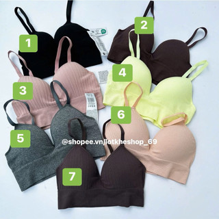 Bra Dệt Đệm Liền Push-up 1cm [FULL TAG]