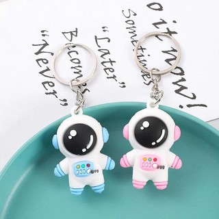 Móc khóa phi hành gia , Móc khóa Thỏ không gian siêu Cute làm quà tặng xinh xắn