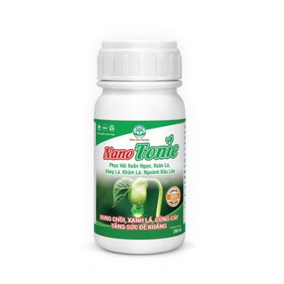NANO TONIC - Ph.ục hồi xoăn lá, xoắn ngọn, khảm lá, ngoảnh đầu lân