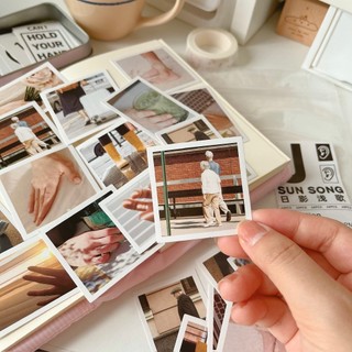 Nhãn dán sticker Attention trang trí sổ tay Nhà Kawaii