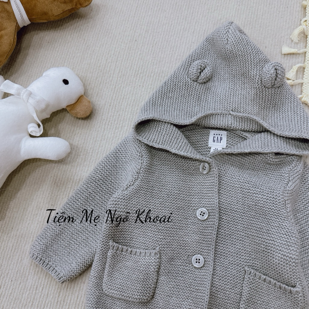 [MD222] Áo khoác len dệt baby G@P basic cho bé yêu