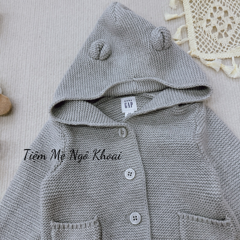 [MD222] Áo khoác len dệt baby G@P basic cho bé yêu