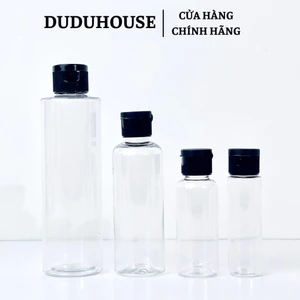 CHAI NHỰA NẮP BẬT 30ml 50ml 100ml 200ml