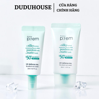 Kem Chống Nắng Make P:rem UV Defense Me. No Sebum Sun Cream 50ml Duduhouse