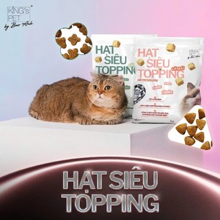 Hạt Siêu Topping Cá Ngừ King's Pet By Bảo Anh Dành Cho Mèo Trưởng Thành 1KG