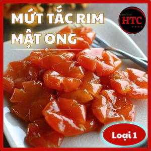 Mứt tắc rim mật ong hỗ trợ giảm ho, mứt quất trái cây sấy dẻo nhà làm, mứt Tết, đồ ăn vặt HTC Food