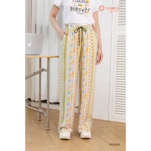 Quần nữ lanh dáng suông dài SFQ2041