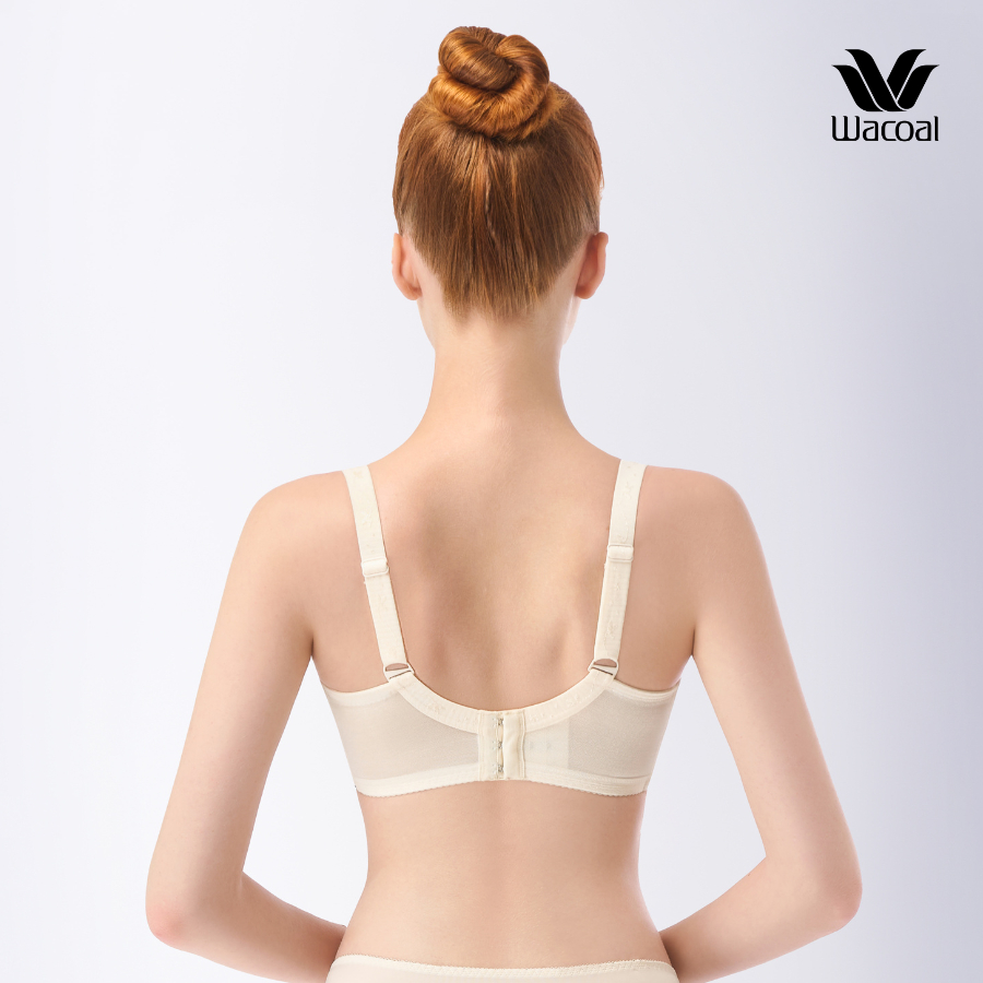 Áo lót nữ Wacoal I4338ZB có gọng push up level 3, dây cố định không tháo rời