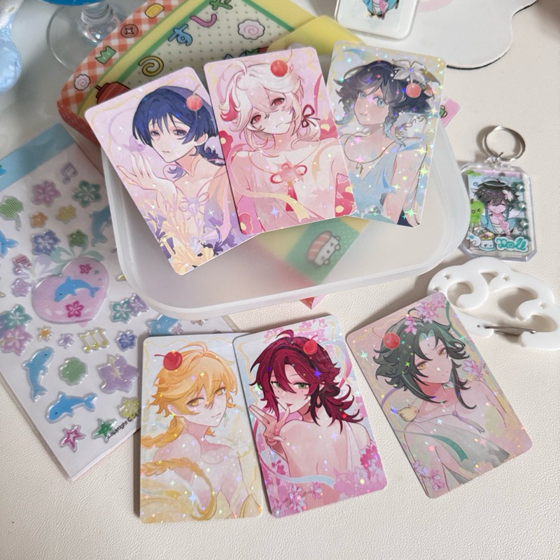 Anemo Cheery boys Card bo góc Genshin Impact | Shopee Việt Nam
