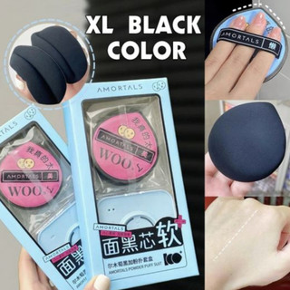 Bông Mút Trang Điểm Amortals Siêu Mềm Dễ Tán Kem Nền Kèm Hộp Đựng (2 Cái/set)