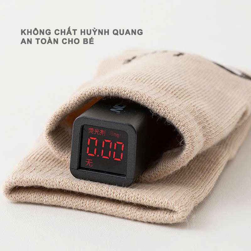 [COMBO 5 ĐÔI] vớ cotton mềm mại có lớp silicon chống trơn trượt cho bé 0-2 tuổi -  Ekiu Shop