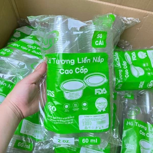 Hũ sốt nắp rời, nắp liền 2oz, 4oz, 60ml, 90ml, 120ml (Có hình thật)