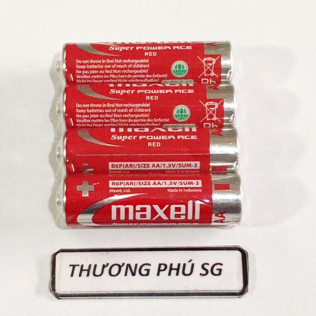 Pin Maxell AA 1.5V (2A / AA / R6P(AR) / SUM-3) chính hãng / Giá bán 1 ...
