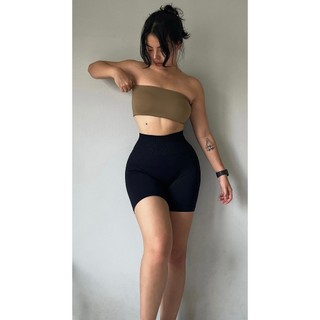 Áo bra thể thao quây ngực BANDEAU Tomtiger tập gym  có viền silicon chống tụt cao cấp "HANDII"