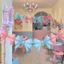 Bóng Hình Nơ Xanh Nơ Hồng Nơ màu pastel Cỡ Đại Trang trí Sinh Nhật Lễ Hội Party BB6