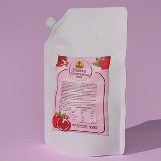 SIRO LỰU ĐỎ LERMAO TÚI TÚI1KG pha trà hoa quả thơm ngon, đậm vị
