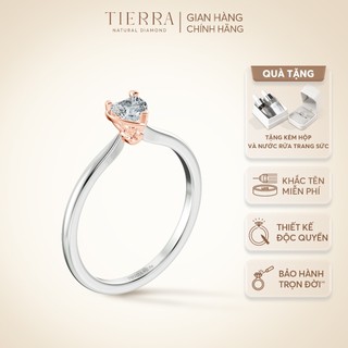 Solid Gold Engagement Ring by Tierra Diamond Jewelry