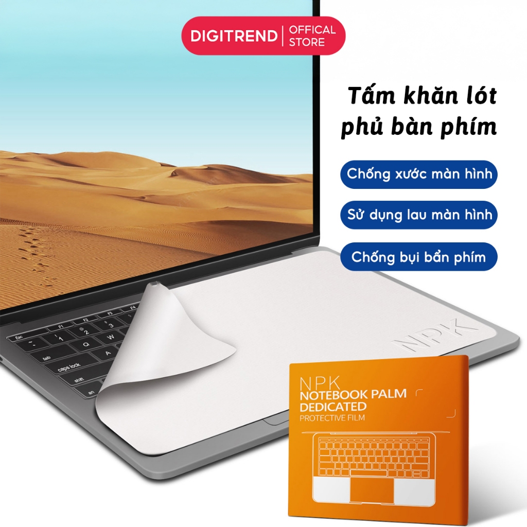 Khăn Vải Lót Bàn Phím Laptop Macbook Chống Bụi Trầy Xước Màn Hình Phụ Kiện Đa Năng 13 14 15 16 Inch