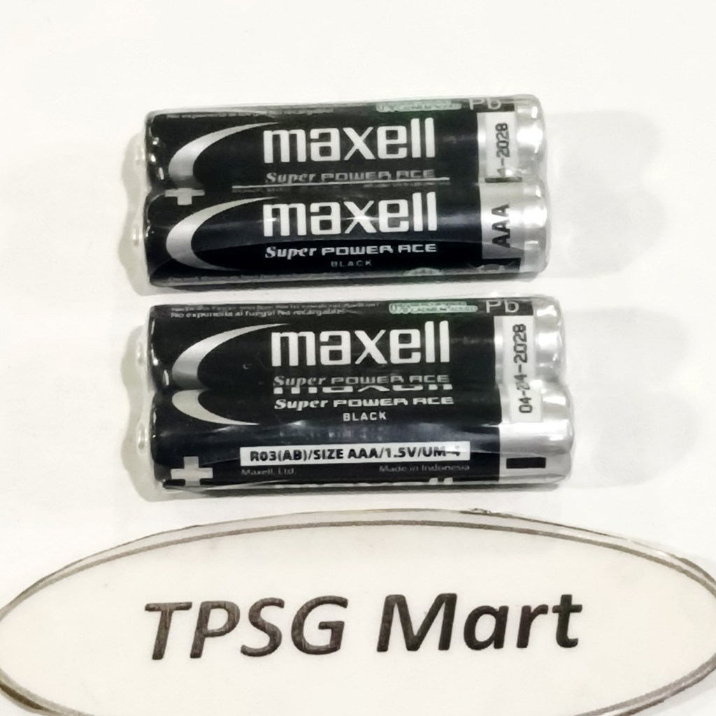 Pin Maxell AAA (3A) 1.5V (AAA / 1.5V / R03(AB) / MU-4) Chính hãng / Giá ...