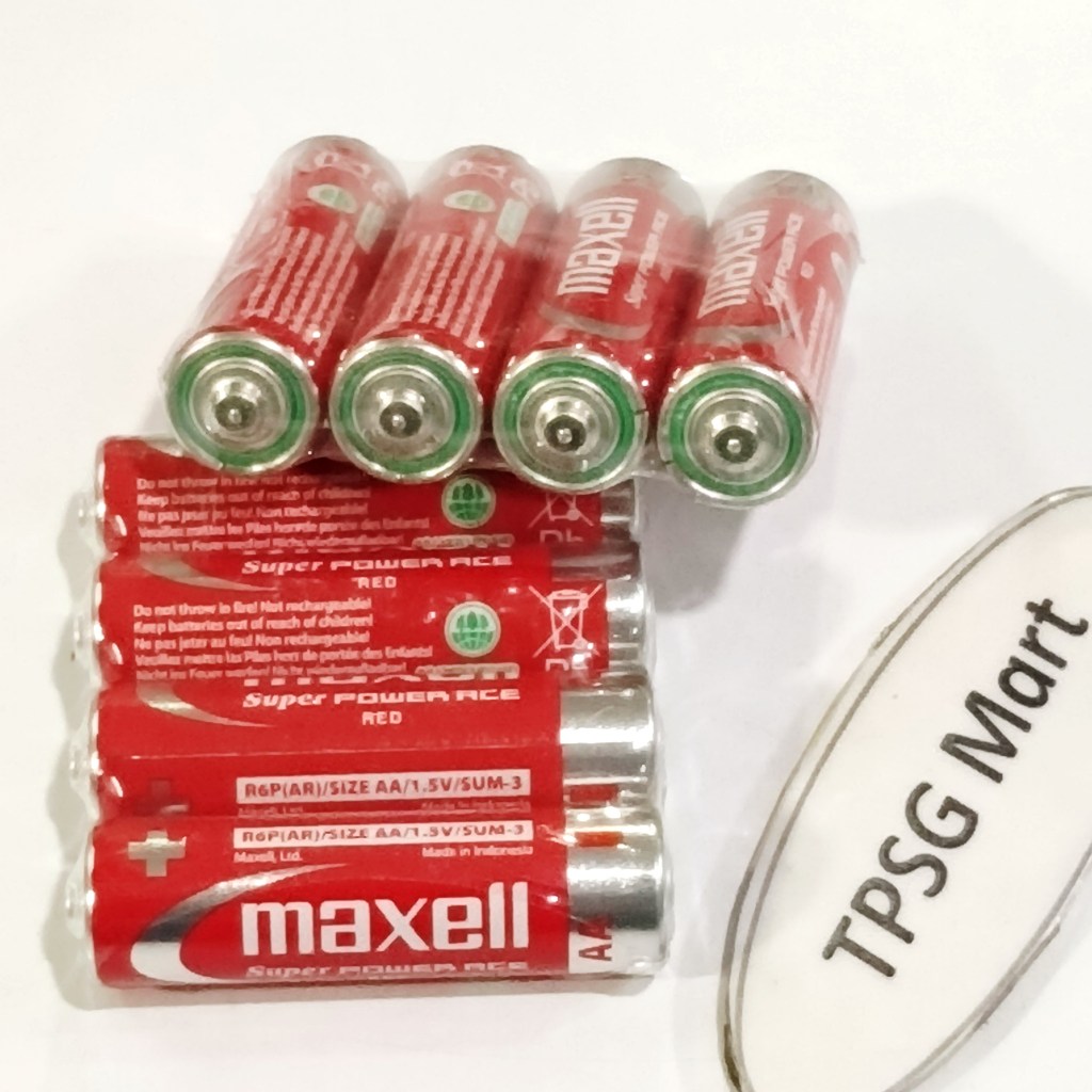 Pin Maxell AA (2A) 1.5V (AA / 1.5V / R6P(AR) / SUM-3) chính hãng ...