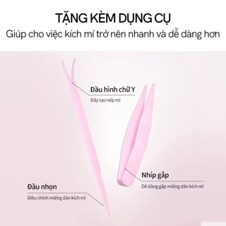 [Mlen Diary] Miếng dán kích mí tàng hình MLEN DIARY phù hợp mọi dáng mắt, không lộ cả khi không makeup