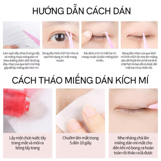 [Mlen Diary] Miếng dán kích mí tàng hình MLEN DIARY phù hợp mọi dáng mắt, không lộ cả khi không makeup