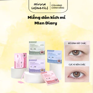 Miếng dán kích mí tàng hình MLEN DIARY phù hợp mọi dáng mắt, không lộ cả khi không makeup