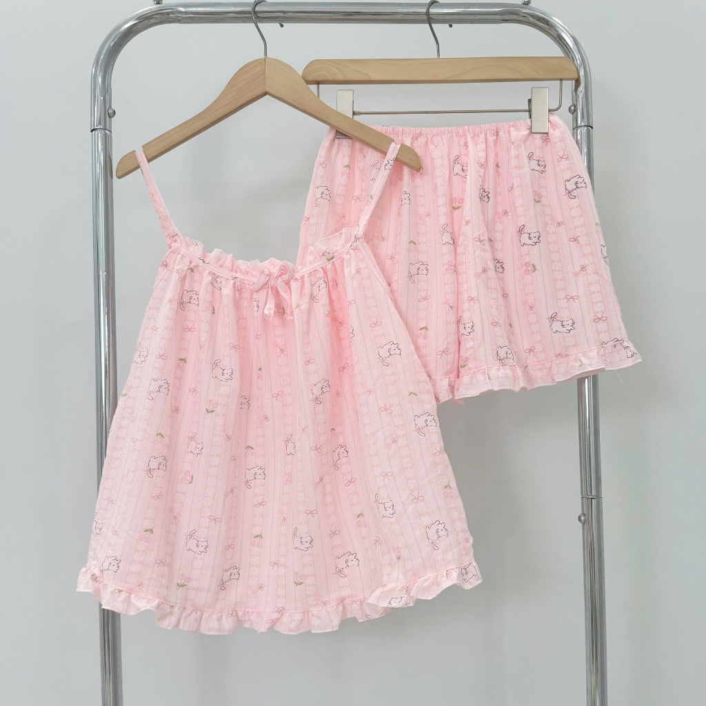 Cotton Mèo hồng