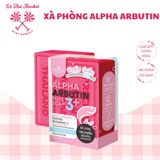 Xà Phòng Tắm Trắng Da Body Alpha Arbutin 3+ Plus (New White Soap) - 80g - CÔ THƯ MARKET